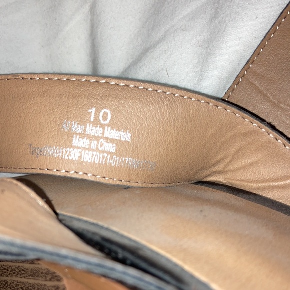 Merona Chunky Heel Shoes with straps at ankle - Picture 10 of 13